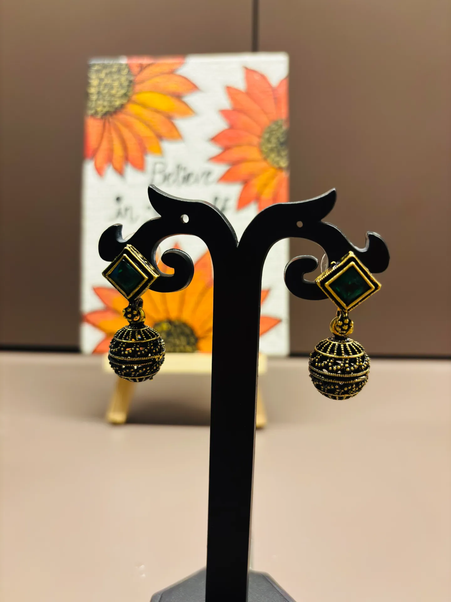 Morni Jhumki Bells (Green)