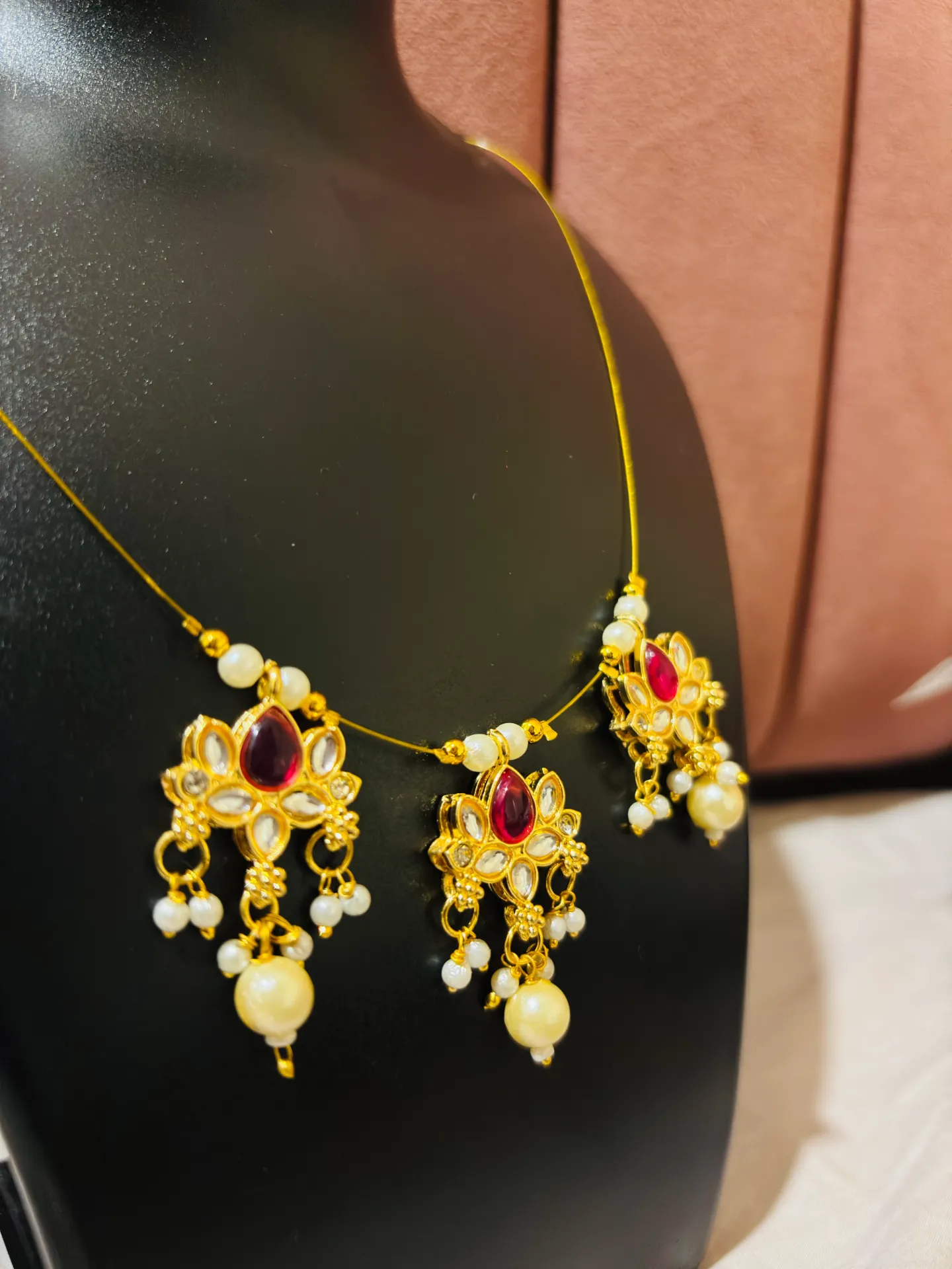 Invisible Lotus Necklace